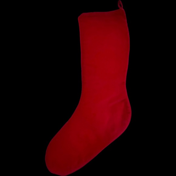 Christmas Needlepoint Stocking Vintage Monogrammed Russ - Picture 8 of 11